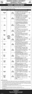 Latest Teaching Jobs in Ministry of Federal Education Islamabad 2026 – Apply Online