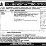 Latest PITB Computer Operator Jobs in Lahore 2026 – Apply Online for Government IT Vacancies