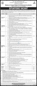Latest Ministry of Climate Change Jobs in Islamabad 2026 – Apply Online Before 27 February
