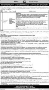  Latest WAPDA Management Jobs in Lahore 2026 – Apply for Environmental Safeguards Specialist Position