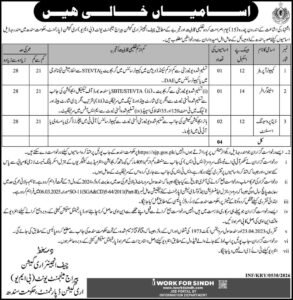 Latest Computer Jobs in Karachi 2026 – Apply for Irrigation Department BMU Vacancies