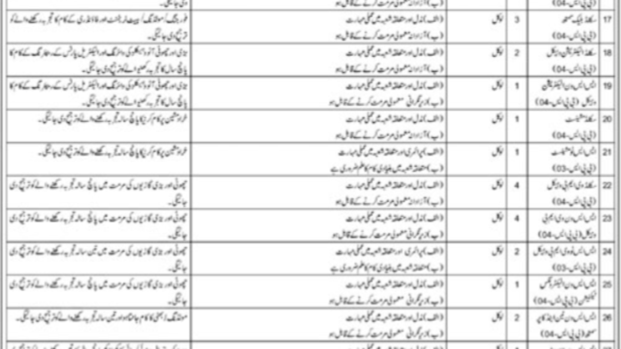 Government Organization Management & Technical Jobs 2026 in Rawalpindi – Apply Now