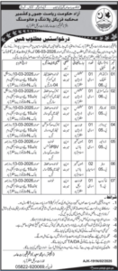 Physical Planning & Housing Department Jobs 2026 – Multiple Vacancies in Muzaffarabad (AJK)