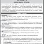 Overseas Pakistanis Foundation OPF Islamabad Jobs 2026 – Director General Vacancies (Apply Before 18 March 2026)