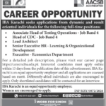 Institute of Business Administration (IBA) Karachi Jobs 2026 – Management & Executive Positions