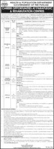 Health & Population Department Punjab Jobs 2026 – Medical Staff Vacancies in Multiple Cities