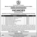 Ministry of IT & Telecommunication Jobs 2026 – Digital Nation Pakistan Vacancies in Islamabad