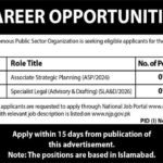 Public Sector Organization Islamabad Jobs 2026 – Latest Management Vacancies