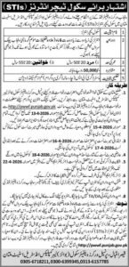 Workers Welfare Fund Jobs 2026 in Lahore – School Teacher Intern (Apply Before 13 April)