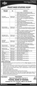 Federal Board of Revenue (FBR) Jobs 2026 in Islamabad – Apply Before 16 April