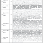 Ministry of National Health Services NHSRC Jobs 2026 – Management Vacancies in Islamabad