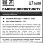 Institute of Business Administration (IBA) Karachi Jobs 2026 – Assistant Manager & Executive Finance Vacancies
