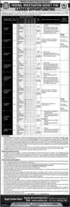 Federal Investigation Agency (FIA) Jobs 2026 in Islamabad – Multiple Vacancies | Apply Before 04 May 2026