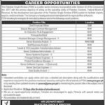 Pakistan Single Window (PSW) – Career Opportunities 2026