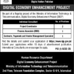 Ministry of Information Technology & Telecommunication MOIT Jobs 2026 in Islamabad